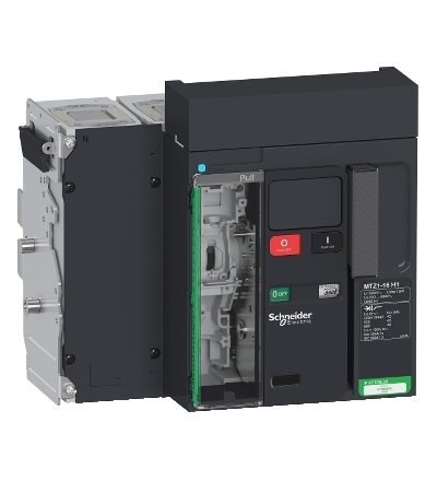 LV847245 Jistič MTZ1 16 H1 4P výsuvný, Schneider Electric