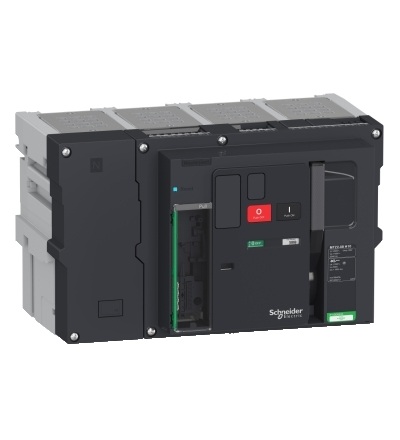 LV848735 Jistič MTZ2 08 H10 4P výsuvný, Schneider Electric