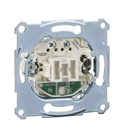 MTN3502-0000 Mechanizmus dvojpólového spínače ř. 2, 16 A, se signal. kontr., Schneider Electric