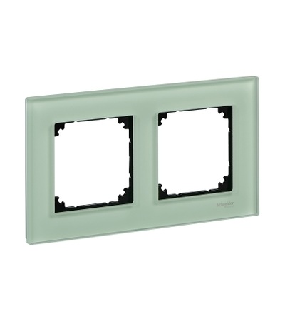 MTN404204 Rámeček 2násobný M-Elegance Emerald Green, Schneider Electric