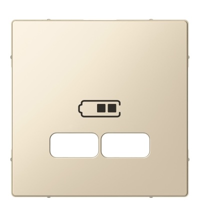 MTN4367-0344 Centrální deska pro 2xUSB, System-M, white cream, Schneider Electric