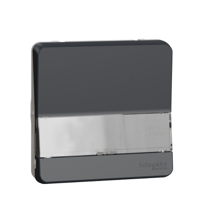 MUR34029 Tlačítko ř.1/0So s popisovým polem, IP55, antracit, Schneider Electric