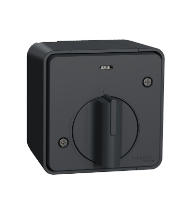 MUR35067 Kompletní Mechanický časový spínač, IP55, antracit, Schneider Electric