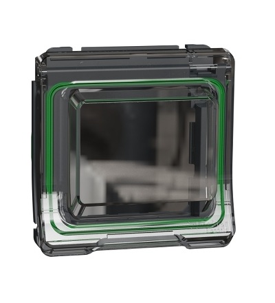 MUR35106 Krytá krabice s víčkem pro přístroje Unica, IP55, antracit, Schneider Electric