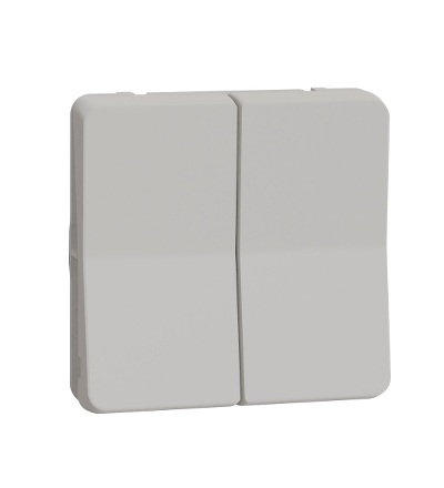 MUR39022 Přepínač dvojitý střídavý ř.6+6, IP55, bílý, Schneider Electric