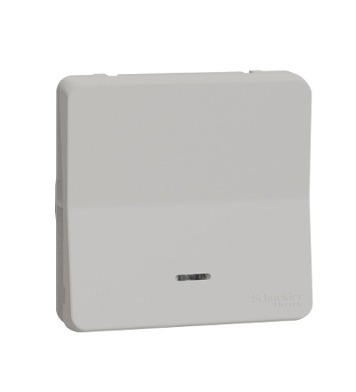 MUR39024 Přepínač střídavý ř.6 s kontrolkou, IP55, bílý, Schneider Electric