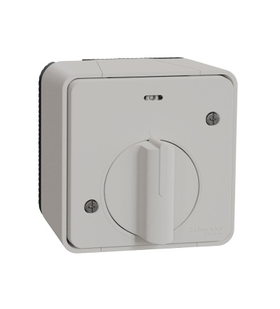 MUR39067 Kompletní Mechanický časový spínač, IP55, bílý, Schneider Electric