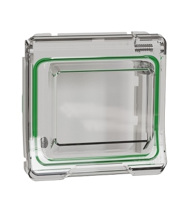 MUR39106 Krytá krabice s víčkem pro přístroje Unica, IP55, bílá, Schneider Electric