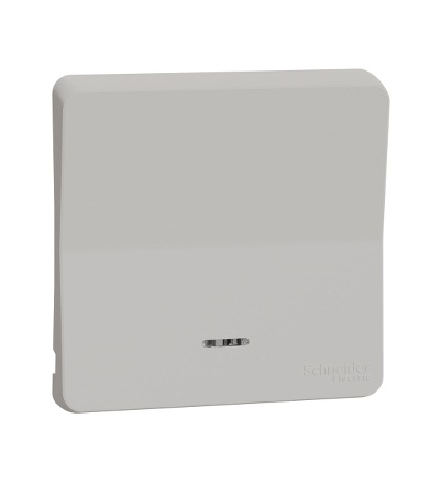 MUR39204 Klapka s kontrolku jednonásobná, bílá, Schneider Electric
