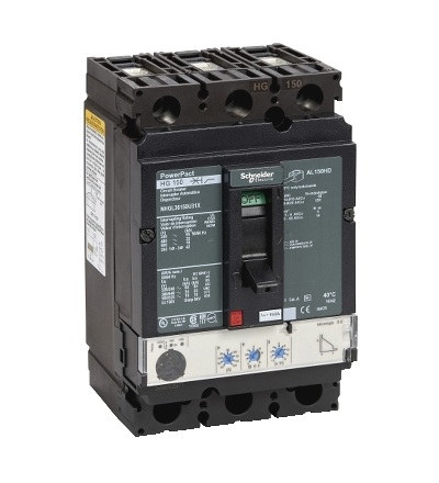 NHGL36150U31X Jistič PowerPact HG 150A 3P, Schneider Electric