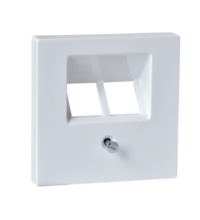 MTN296125 Centrální deska pro mechanismus RJ45, dvousegmentová, System M, active, Schneider Electric