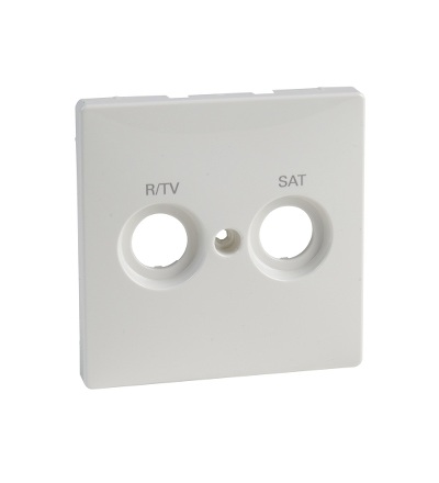 MTN299619 Centrální deska R/TV+SAT pro anténní zásuvku, S-Design, polar, Schneider Electric