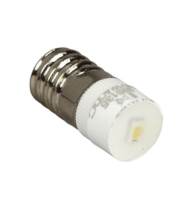 MTN395135 LED lampa E10, AC/DC 24V, bílá, Schneider Electric