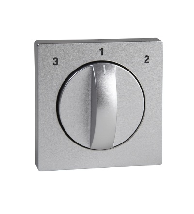MTN437160 Centrální deska pro spínač ventilátoru, System M, alu, Schneider Electric