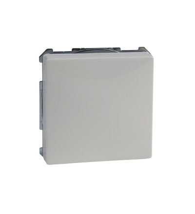 MTN2310-4019 Zásuvka 250V/16A s bočními zemnícími kontakty, s víčkem, S-Design, polar, Schneider Electric