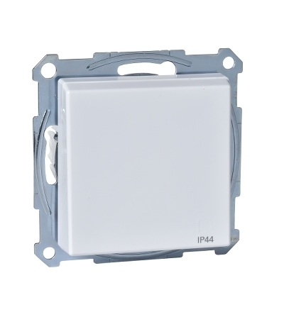 MTN2314-0325 Zásuvka 250V/16A s bočními zemnícími kontakty, s víčkem IP44, System M, active, Schneider Electric