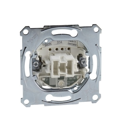 MTN3106-0000 Mechanismus přepínače střídavého se signalizační kontrolkou ř. 6 Ss, 10A, Schneider Electric