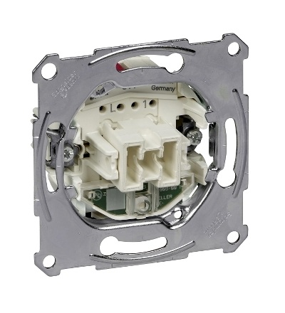 MTN3114-0000 Mechanizmus jednopólového spínače ř. 1, 10 A, bezšroubové svorky, Schneider Electric