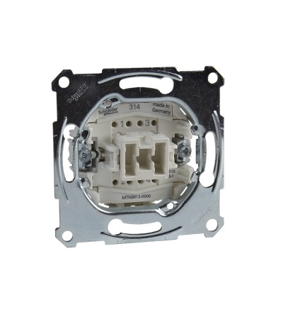 MTN3612-0000 Mechanismus spínače dvojpólového ř. 2, 16A, Schneider Electric