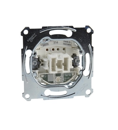 MTN3636-0000 Mechanismus přepínače střídavého s orientační kontrolkou ř. 6 So, 16A, Schneider Electric