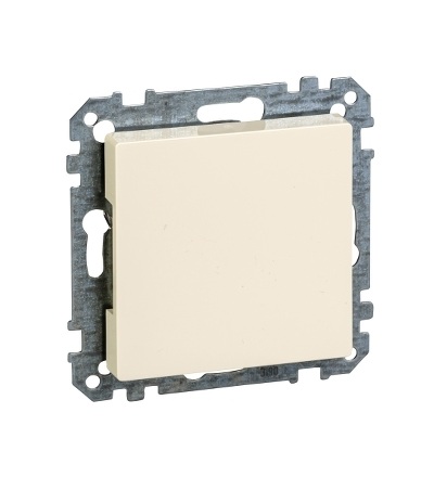 MTN391644 Zaslepovací kryt, System M, white cream, Schneider Electric