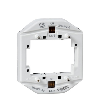 MTN3942-0000 Osvětlovací orientační LED modul pro dvojité přepínače a tlačítka (100-230V, RGB), Schneider Electric