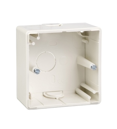 MTN512119 Krabice pro povrchovou montáž jednonásobná, polar, M-Smart, Artec, Schneider Electric