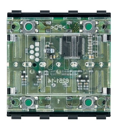 MTN625299 KNX tlačítkový modul 2-násobný, System M, Schneider Electric