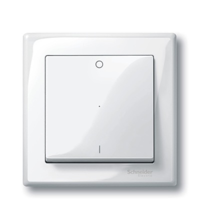 MTN432219 Kryt spínače 0/1, System M, polar, Schneider Electric