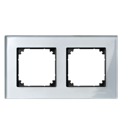 MTN4020-3260 Rámeček 2násobný M-Elegance Diamond Silver, Schneider Electric