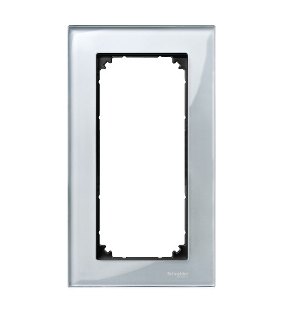 MTN4025-3260 Rámeček 2násobný bez stř. můstku M-Elegance Diamond Silver, Schneider Electric