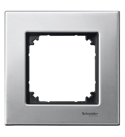MTN403160 Rámeček 1násobný M-Elegance Platinum Silver, Schneider Electric