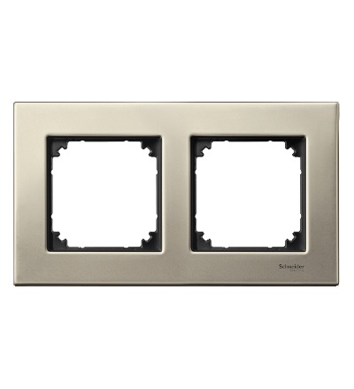 MTN403205 Rámeček 2násobný M-Elegance Titanium, Schneider Electric