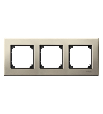 MTN403305 Rámeček 3násobný M-Elegance Titanium, Schneider Electric