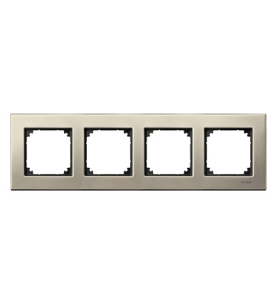 MTN403405 Rámeček 4násobný M-Elegance Titanium, Schneider Electric