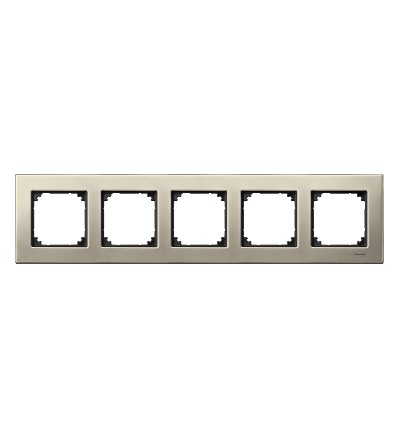 MTN403505 Rámeček 5násobný M-Elegance Titanium, Schneider Electric