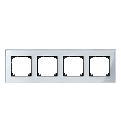 MTN4040-3260 Rámeček 4násobný M-Elegance Diamond Silver, Schneider Electric
