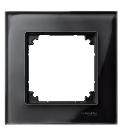 MTN404103 Rámeček 1násobný M-Elegance Onyx Black, Schneider Electric