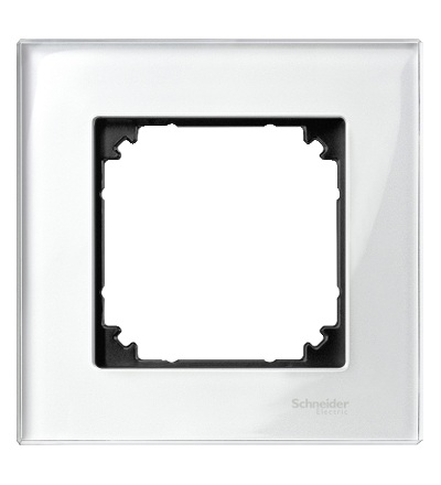 MTN404119 Rámeček 1násobný M-Elegance Brilliant white, Schneider Electric