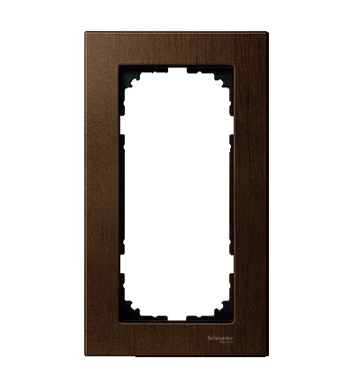 MTN4058-3473 Rámeček 2násobný bez stř. můstku M-Elegance Walnut, Schneider Electric