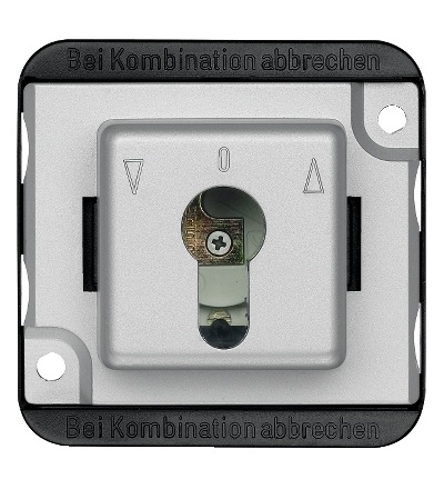 MTN318760 Ovládač žaluzií pro cylindrické zámky, Antivandalism, Schneider Electric