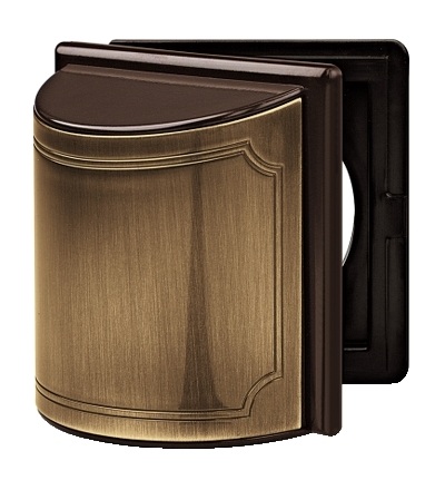 MTN517453 Adaptér s krytem, S-Design, antique brass, Schneider Electric