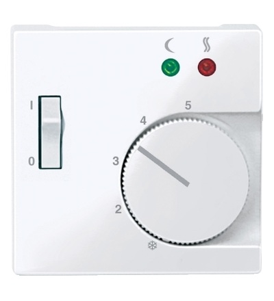 MTN534925 Centrální deska pro mechanismus podlahového termostatu se spínačem, System M, active, Schneider Electric