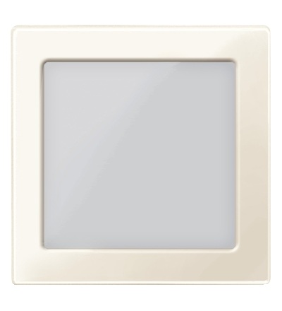 MTN587444 Středová deska s průhledem, System M, white cream, Schneider Electric