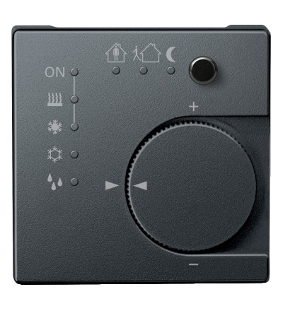 MTN616814 KNX řídicí modul pokojové teploty, Antracit, System M, Schneider Electric