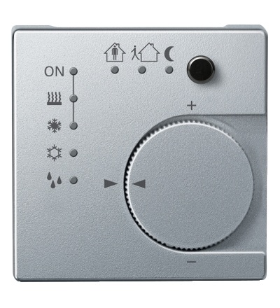 MTN616860 KNX řídicí modul pokojové teploty, Aluminium, System M, Schneider Electric