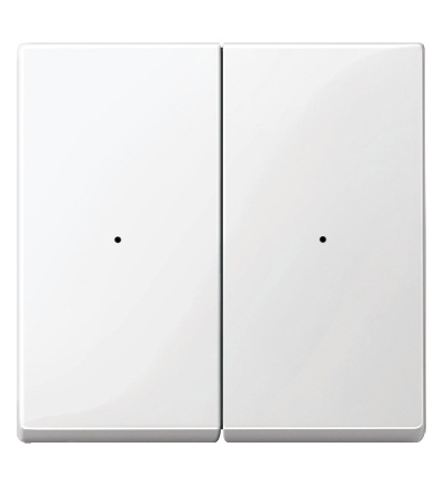 MTN619219 Kryty pro 2-násobný tlač. modul, Polar, System M, Schneider Electric