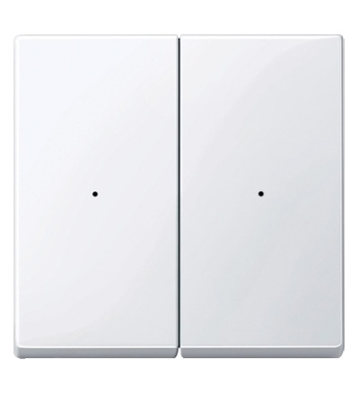 MTN619225 Kryty pro 2-násobný tlač. modul, Active, System M, Schneider Electric