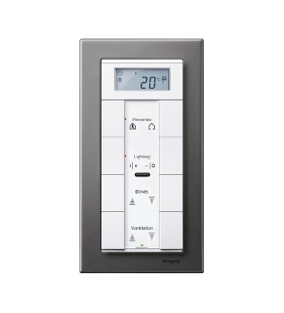 MTN403814 Rámeček 2násobný bez stř. můstku M-Elegance Rhodium Grey, Schneider Electric