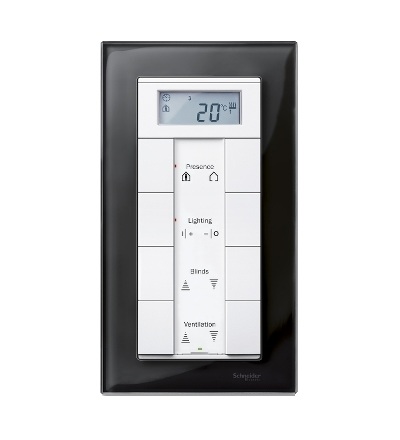 MTN404803 Rámeček 2násobný bez stř. můstku M-Elegance Onyx Black, Schneider Electric